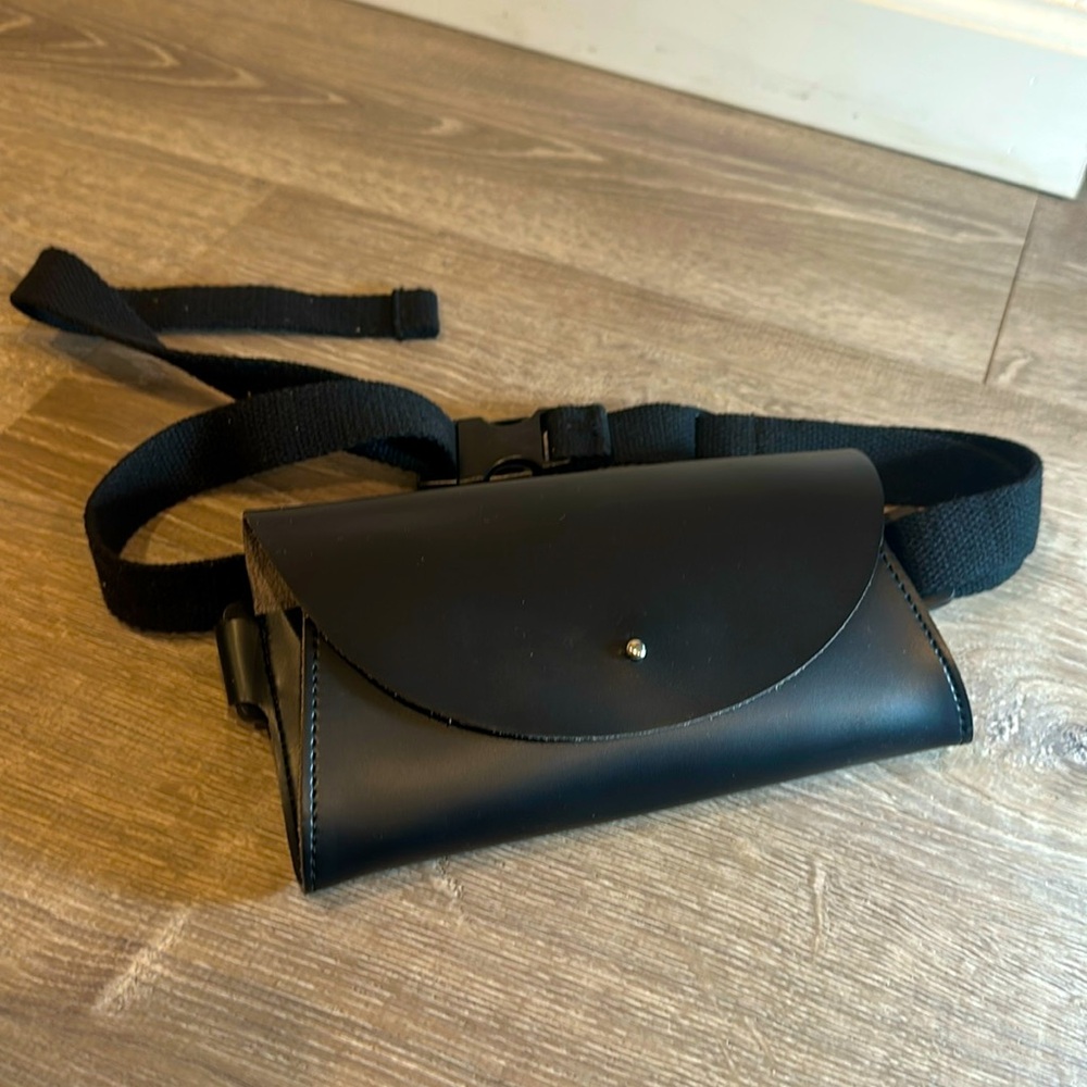 Faux Leather Fanny Pack